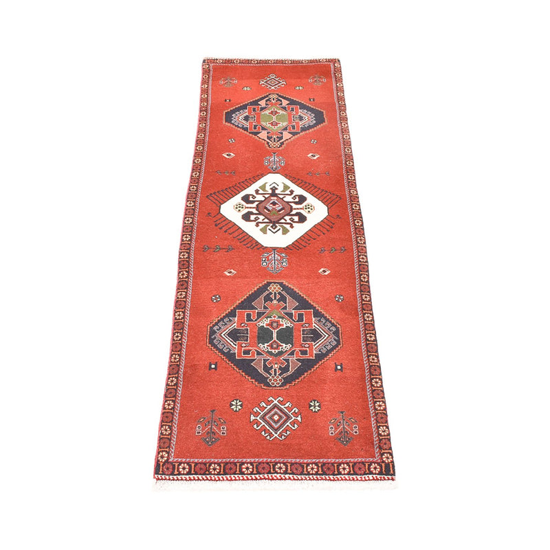 Runner Gabbeh Rug - Kashkuli Perser - 197 x 54 cm - red