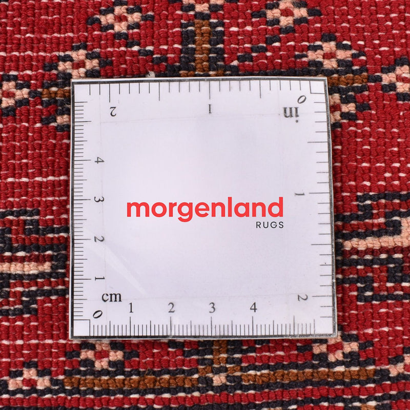 Turkaman Rug - 138 x 110 cm - red