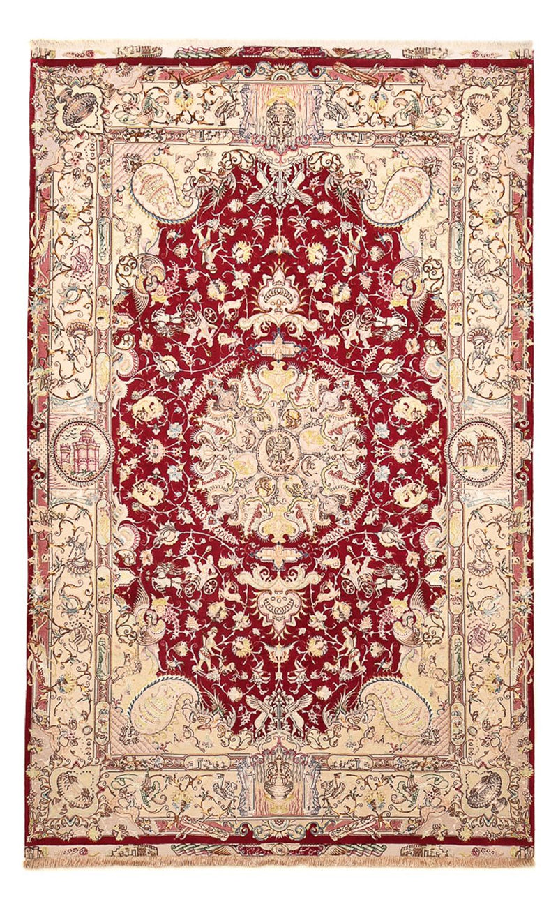 Tabriz - 50 Raj Rug 305x198cm - Persian Rugs