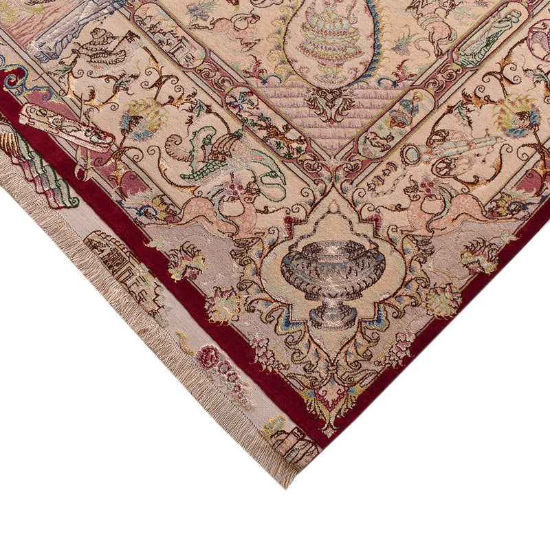 Tabriz - 50 Raj Rug 305x198cm - Persian Rugs