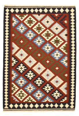 Kelim Rug - Oriental - 145 x 100 cm - multicolored