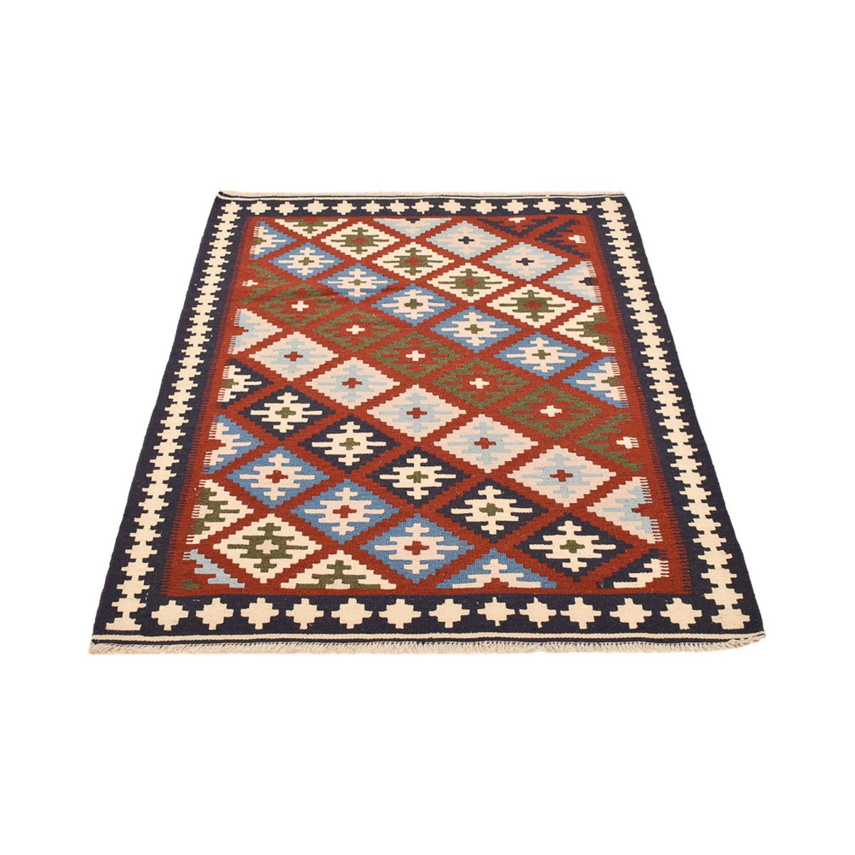 Kelim Rug - Oriental - 145 x 100 cm - multicolored