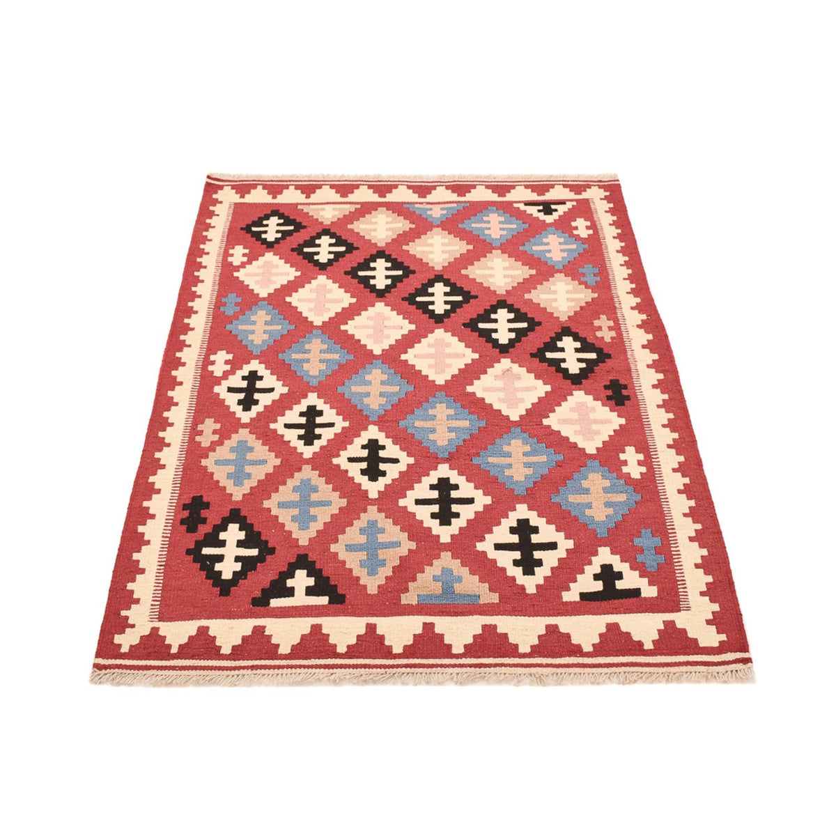 Kelim Rug - Oriental - 145 x 102 cm - multicolored