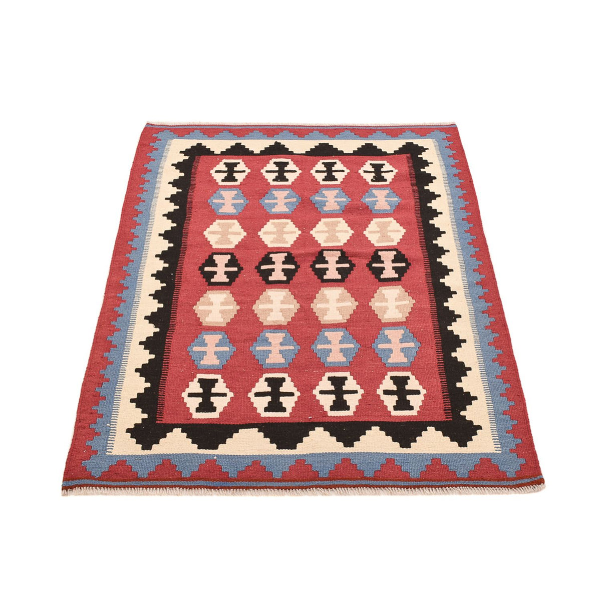 Kelim Rug - Oriental - 150 x 98 cm - multicolored