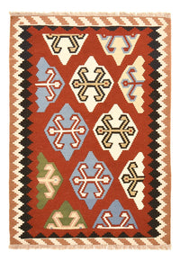 Kelim Rug - Oriental - 146 x 100 cm - multicolored