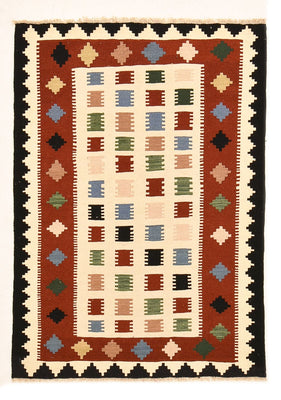 Kelim Rug - Oriental - 146 x 103 cm - multicolored
