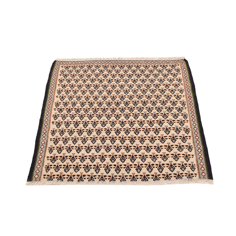 Kelim Rug - Oriental - 85 x 82 cm - cream