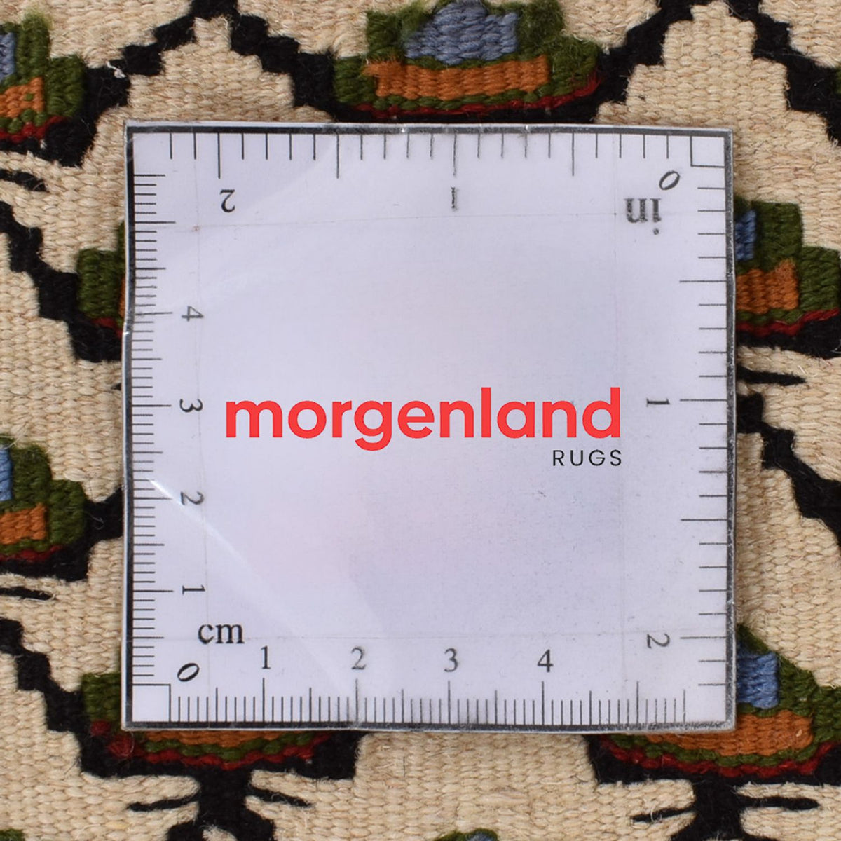 Kelim Rug - Oriental - 88 x 85 cm - cream