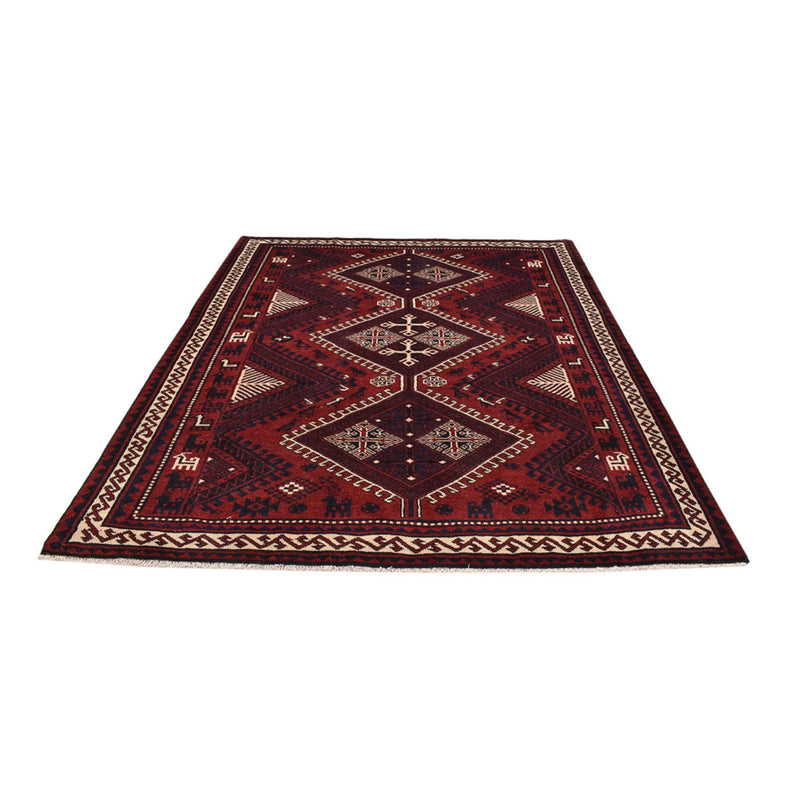 Perser Rug - Nomadic - 260 x 217 cm - bordeaux red