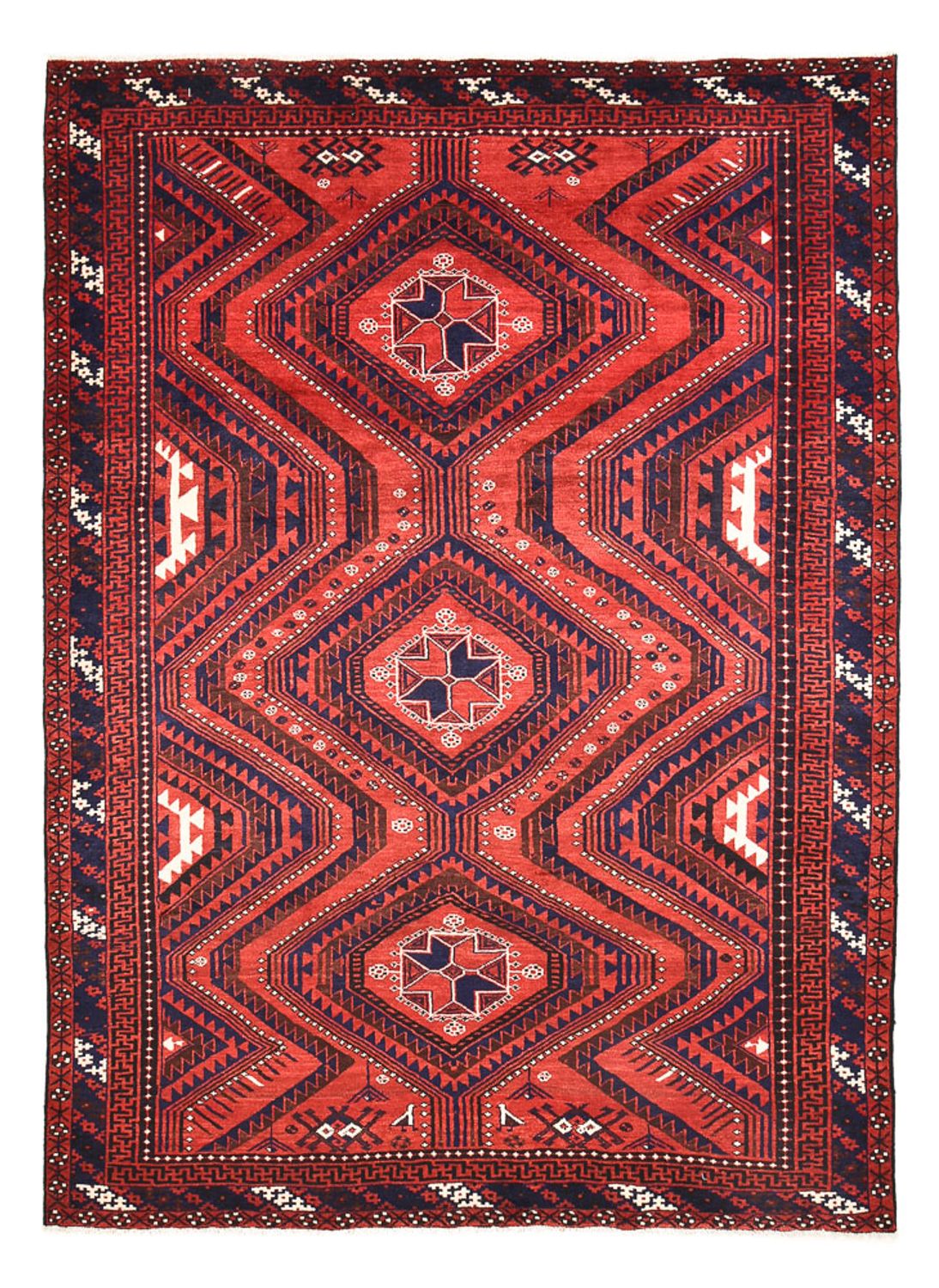 Perser Rug - Nomadic - 320 x 235 cm - red