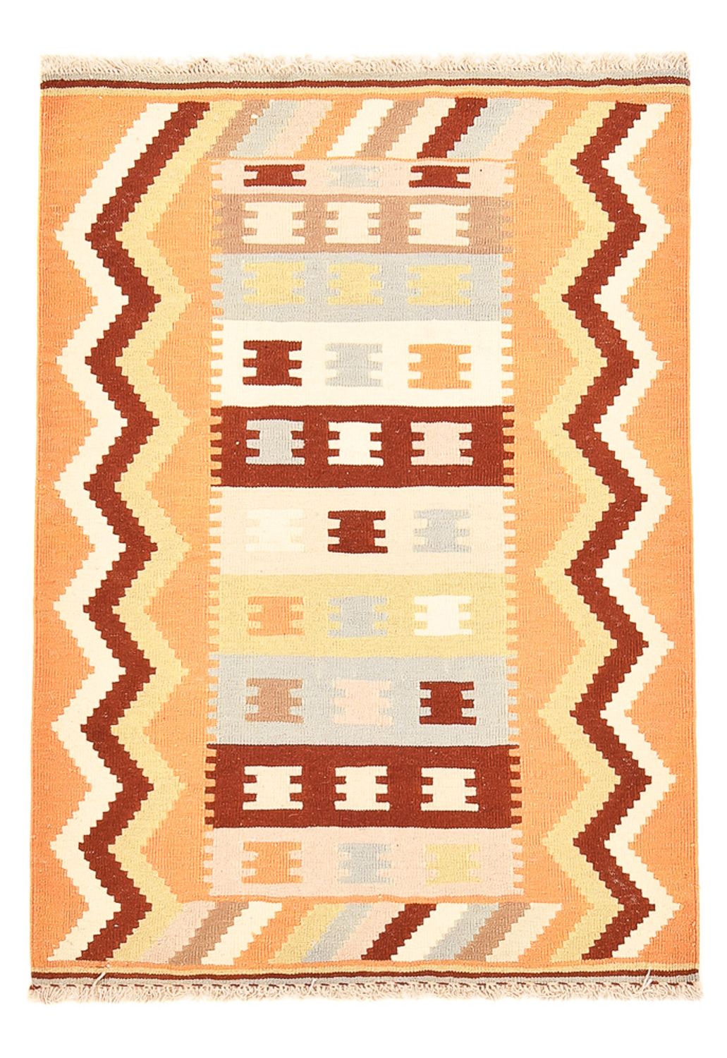 Kelim Rug - Oriental - 147 x 106 cm - multicolored