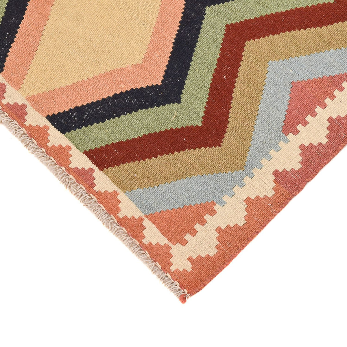 Kelim Rug - Oriental - 145 x 94 cm - multicolored