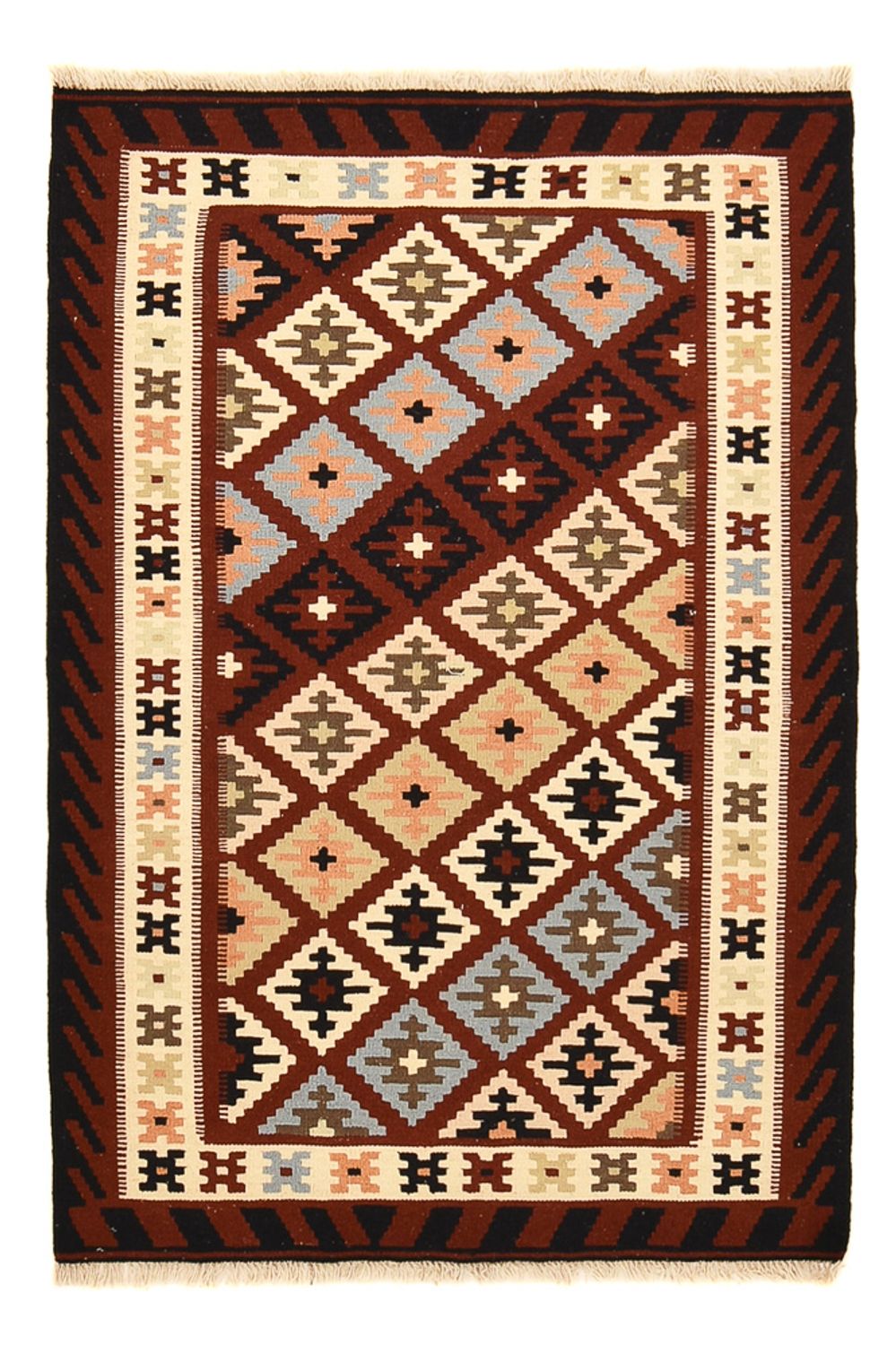 Kelim Rug - Oriental - 146 x 102 cm - multicolored
