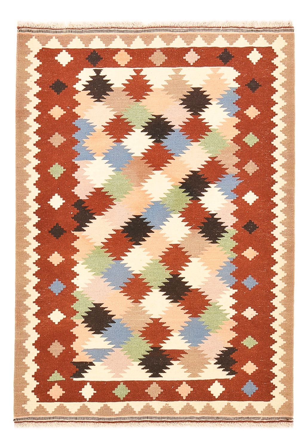 Kelim Rug - Oriental - 150 x 105 cm - multicolored