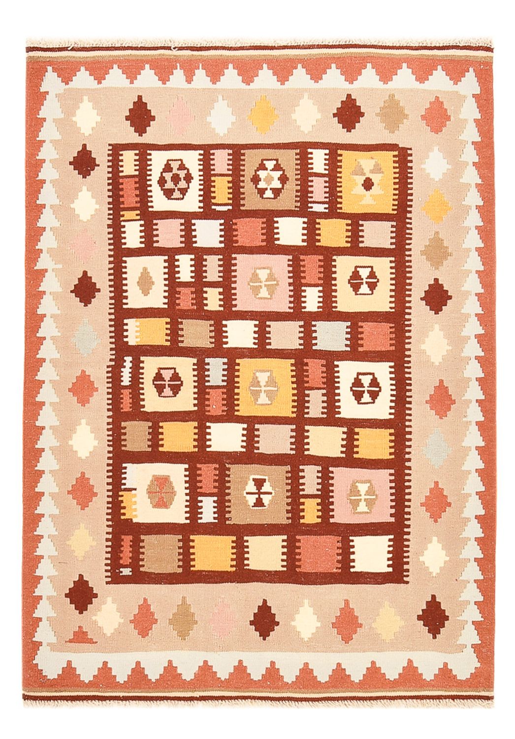 Kelim Rug - Oriental - 147 x 103 cm - multicolored