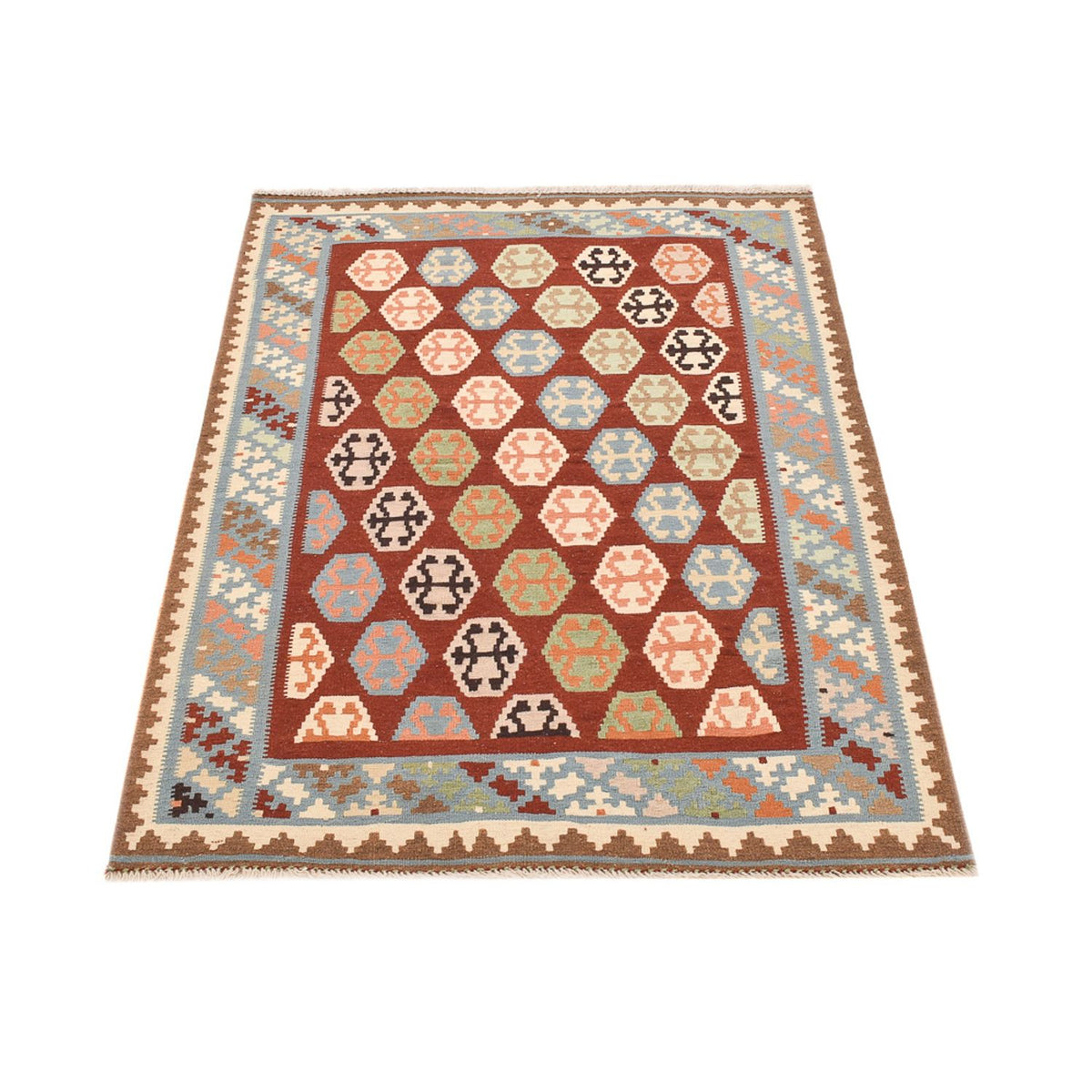 Kelim Rug - Oriental - 145 x 107 cm - multicolored