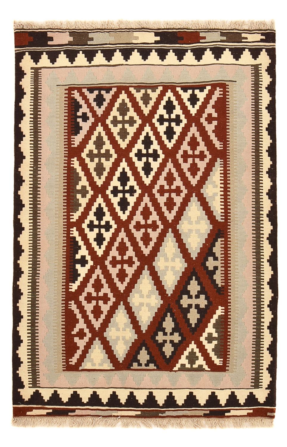 Kelim Rug - Oriental - 155 x 105 cm - multicolored