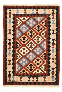 Kelim Rug - Oriental - 146 x 100 cm - multicolored