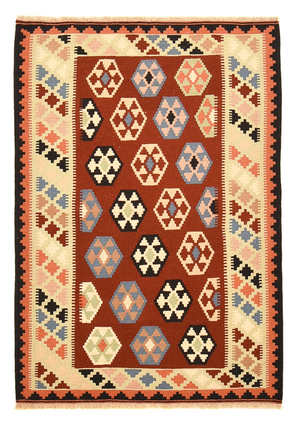 Kelim Rug - Oriental - 149 x 103 cm - multicolored