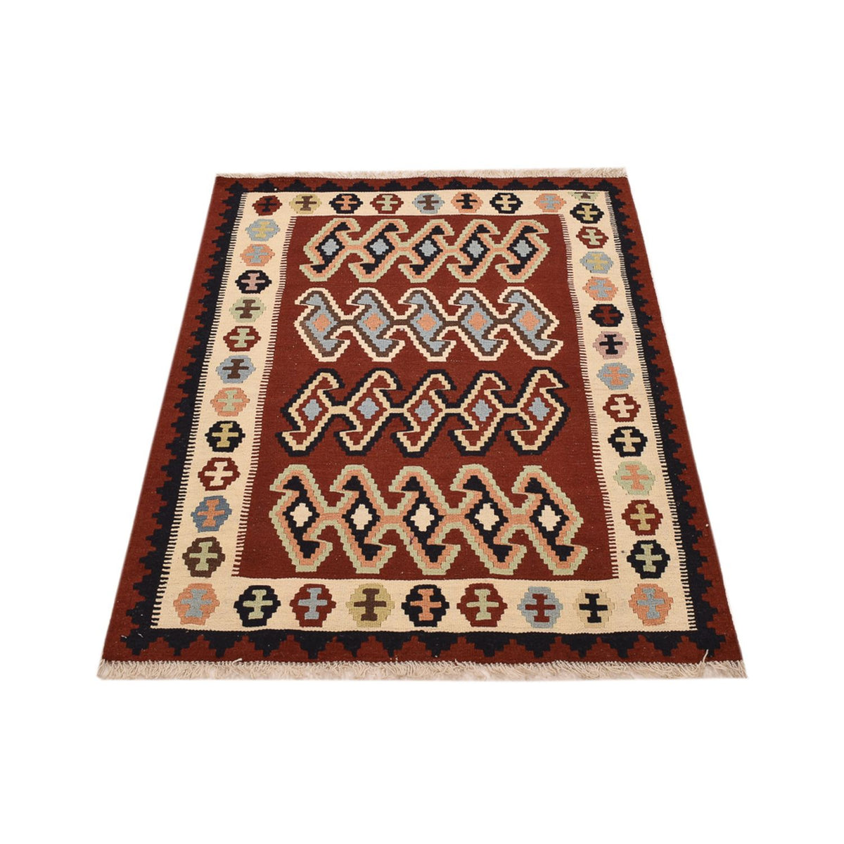 Kelim Rug - Oriental - 150 x 105 cm - multicolored