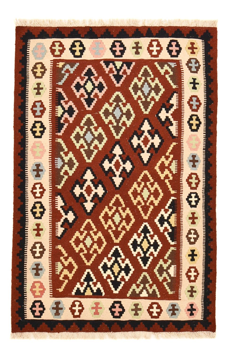 Kelim Rug - Oriental - 150 x 102 cm - multicolored