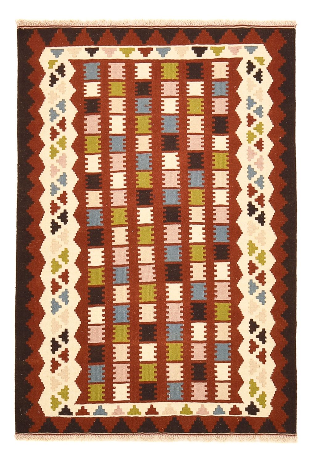 Kelim Rug - Oriental - 150 x 100 cm - multicolored