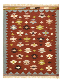 Kelim Rug - Oriental - 134 x 100 cm - multicolored