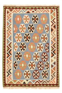 Kelim Rug - Oriental - 142 x 100 cm - multicolored