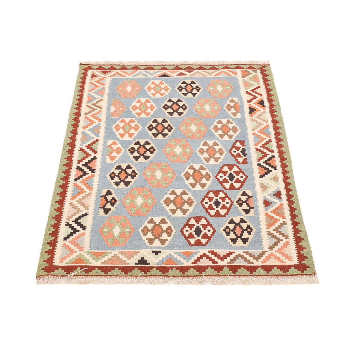 Kelim Rug - Oriental - 142 x 100 cm - multicolored