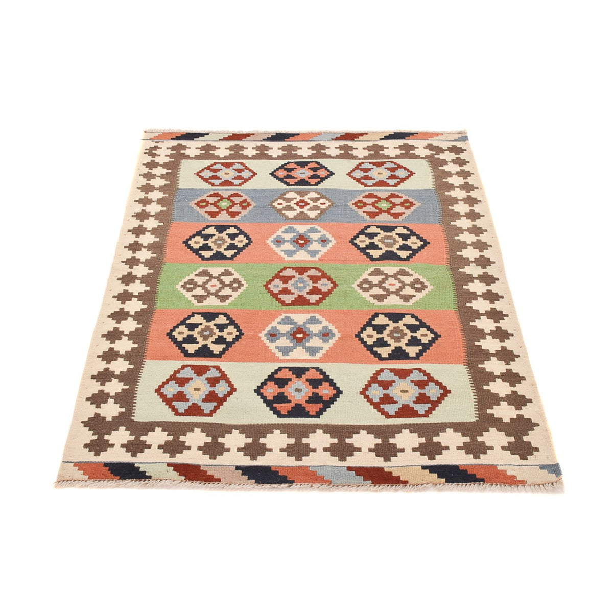 Kelim Rug - Oriental - 146 x 98 cm - multicolored