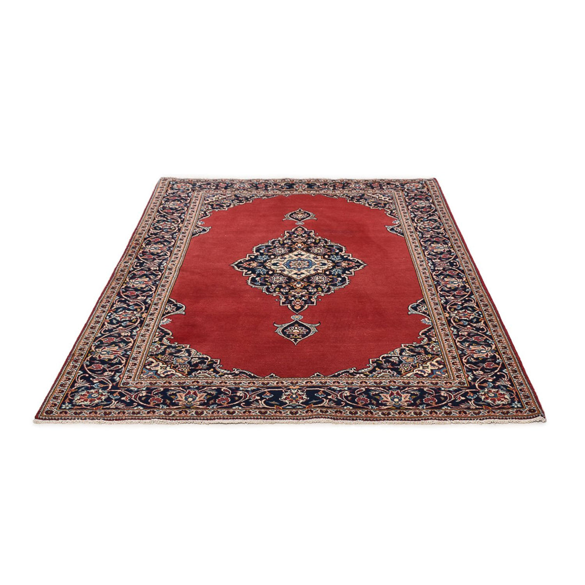 Perser Rug - Keshan - 205 x 132 cm - red