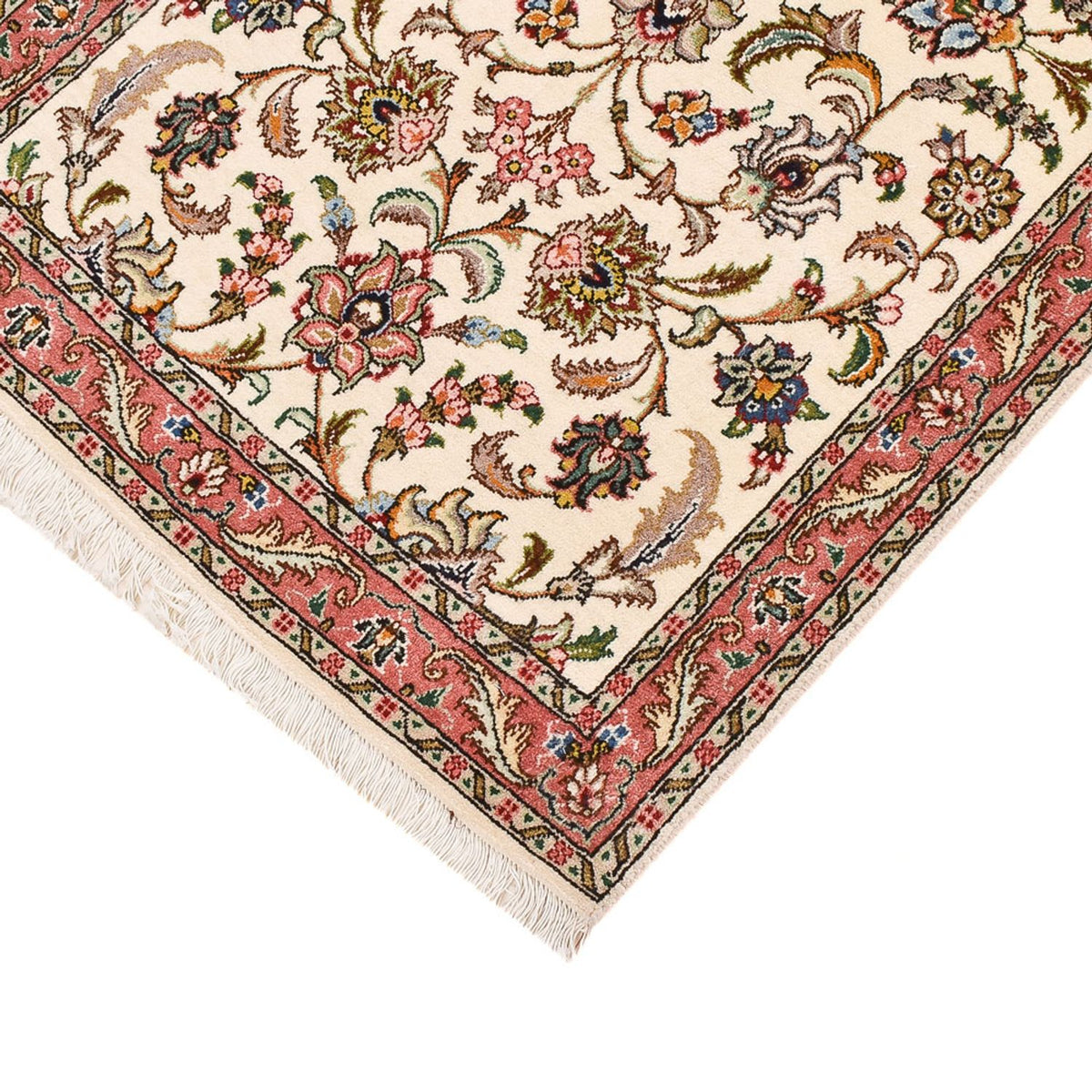 Runner Perser Rug - Tabriz - Premium - 302 x 72 cm - sand
