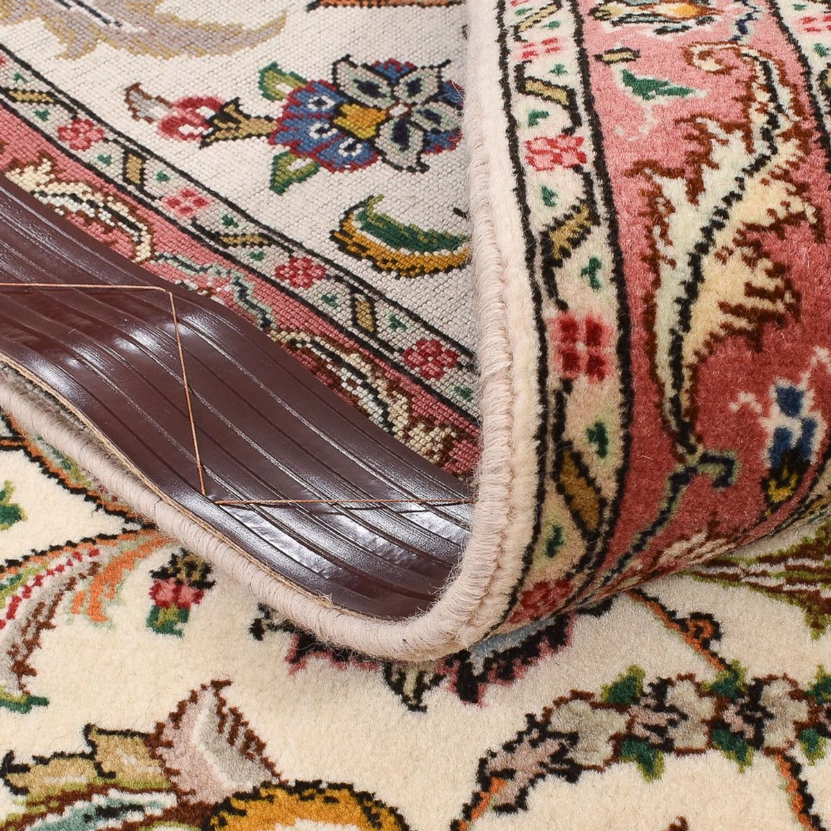 Runner Perser Rug - Tabriz - Premium - 302 x 72 cm - sand