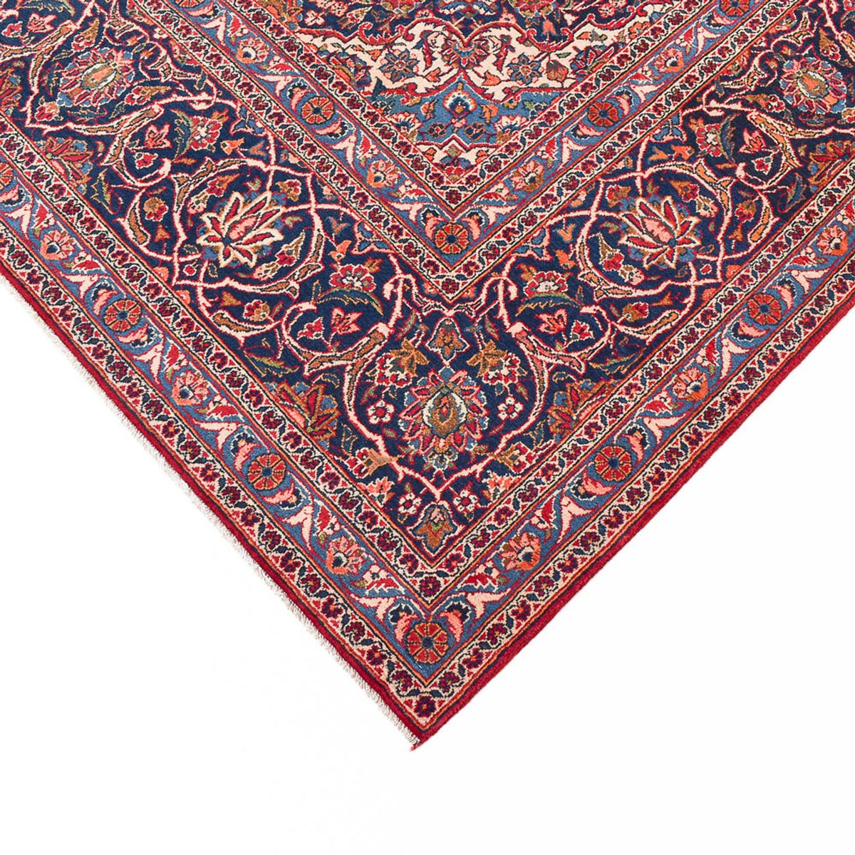 Perser Rug - Keshan - 377 x 252 cm - red