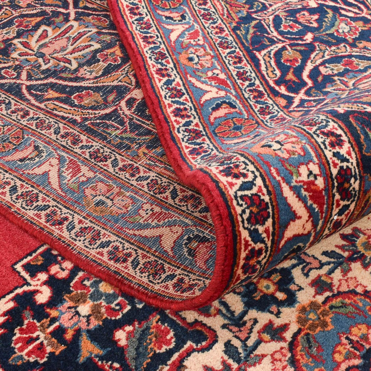 Perser Rug - Keshan - 377 x 252 cm - red