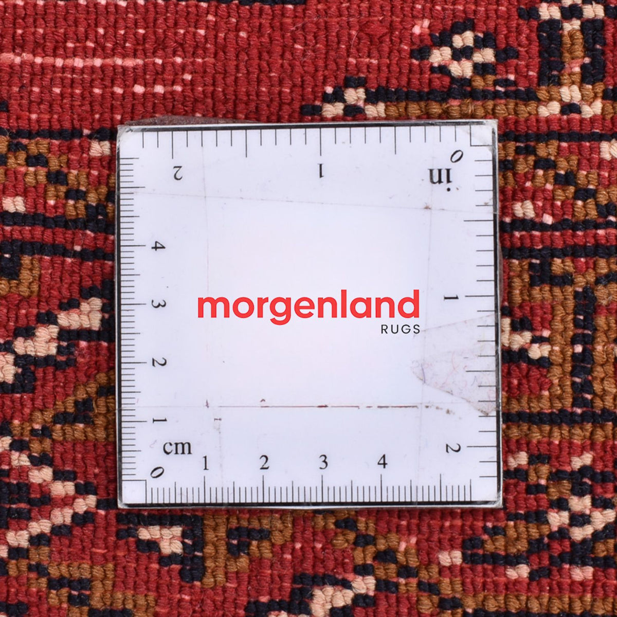 Runner Turkaman Rug - 369 x 86 cm - red