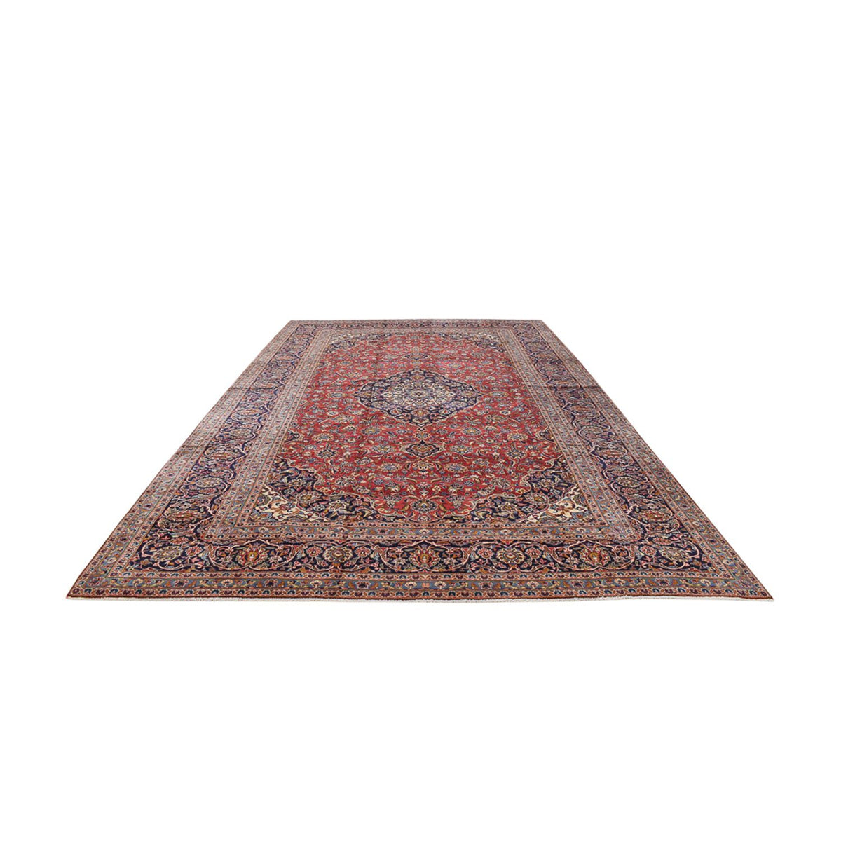 Perser Rug - Keshan - 487 x 300 cm - red