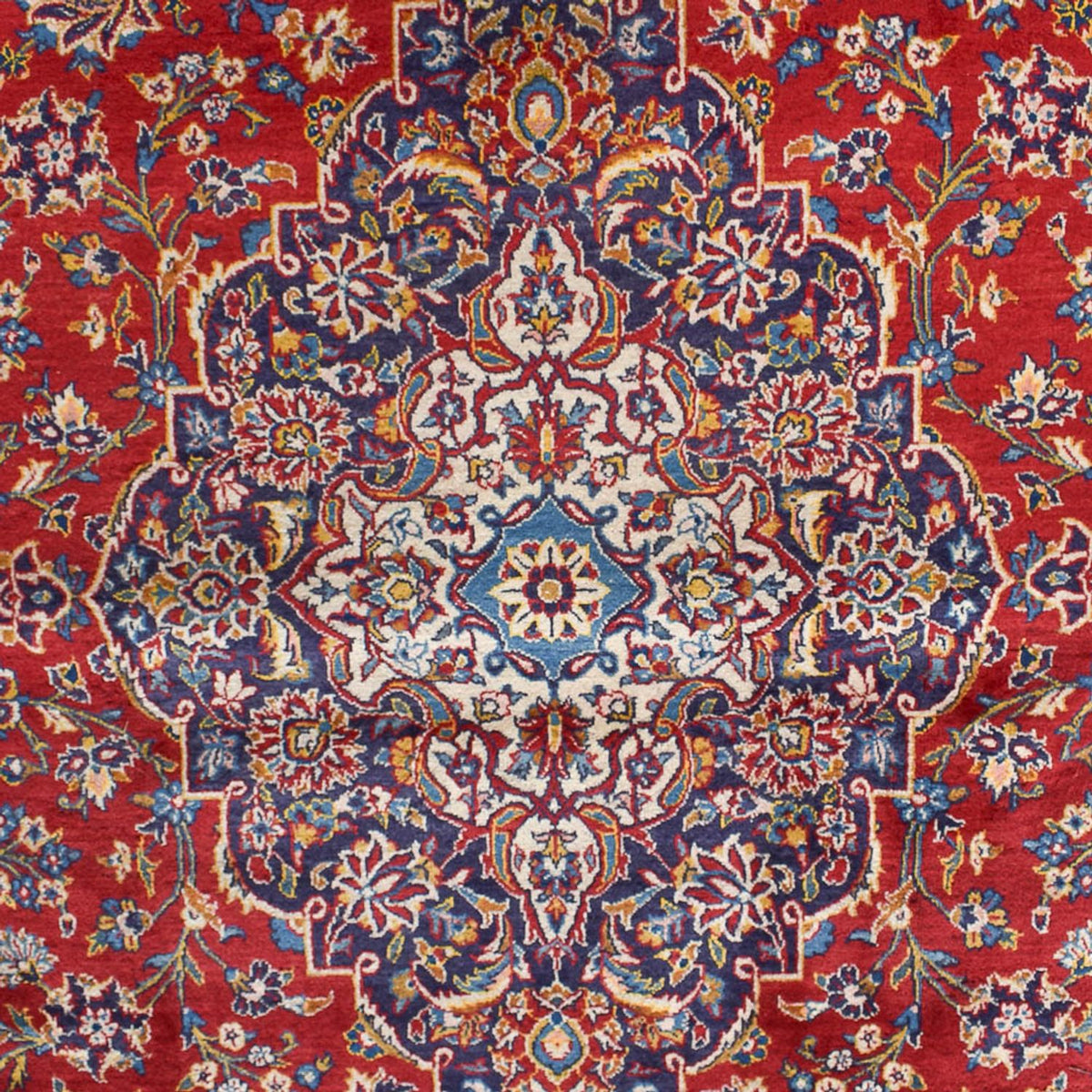 Perser Rug - Keshan - 455 x 301 cm - red