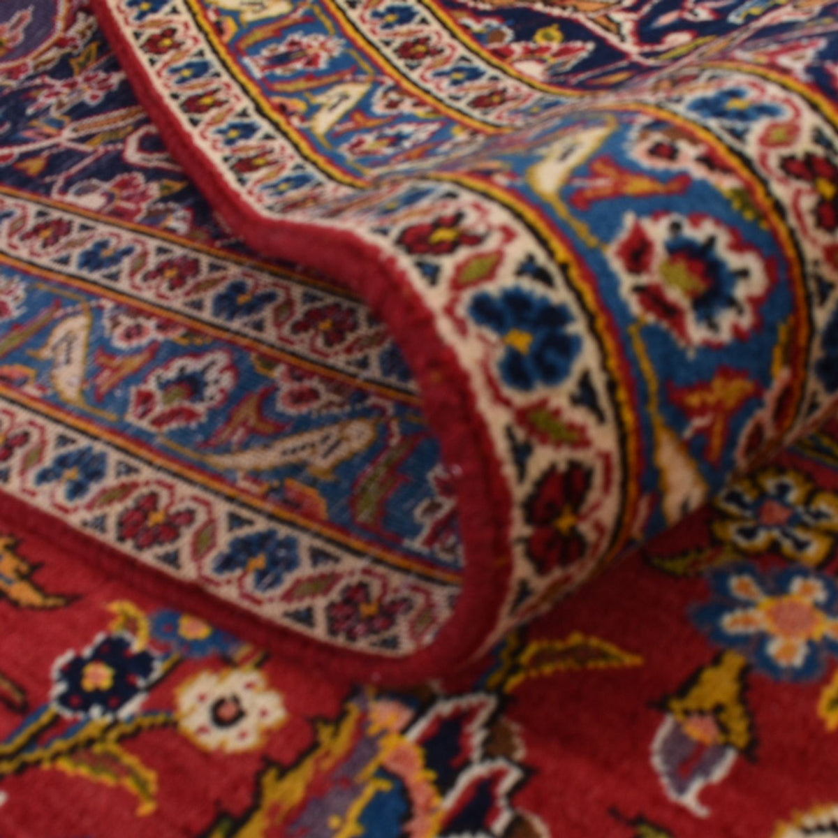 Perser Rug - Keshan - 396 x 301 cm - red