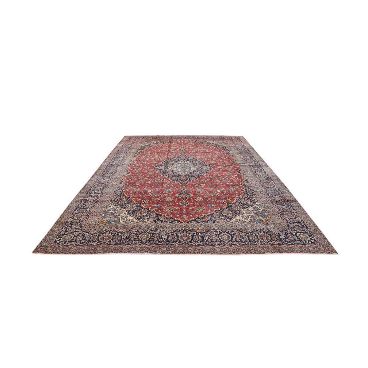 Perser Rug - Keshan - 452 x 310 cm - red