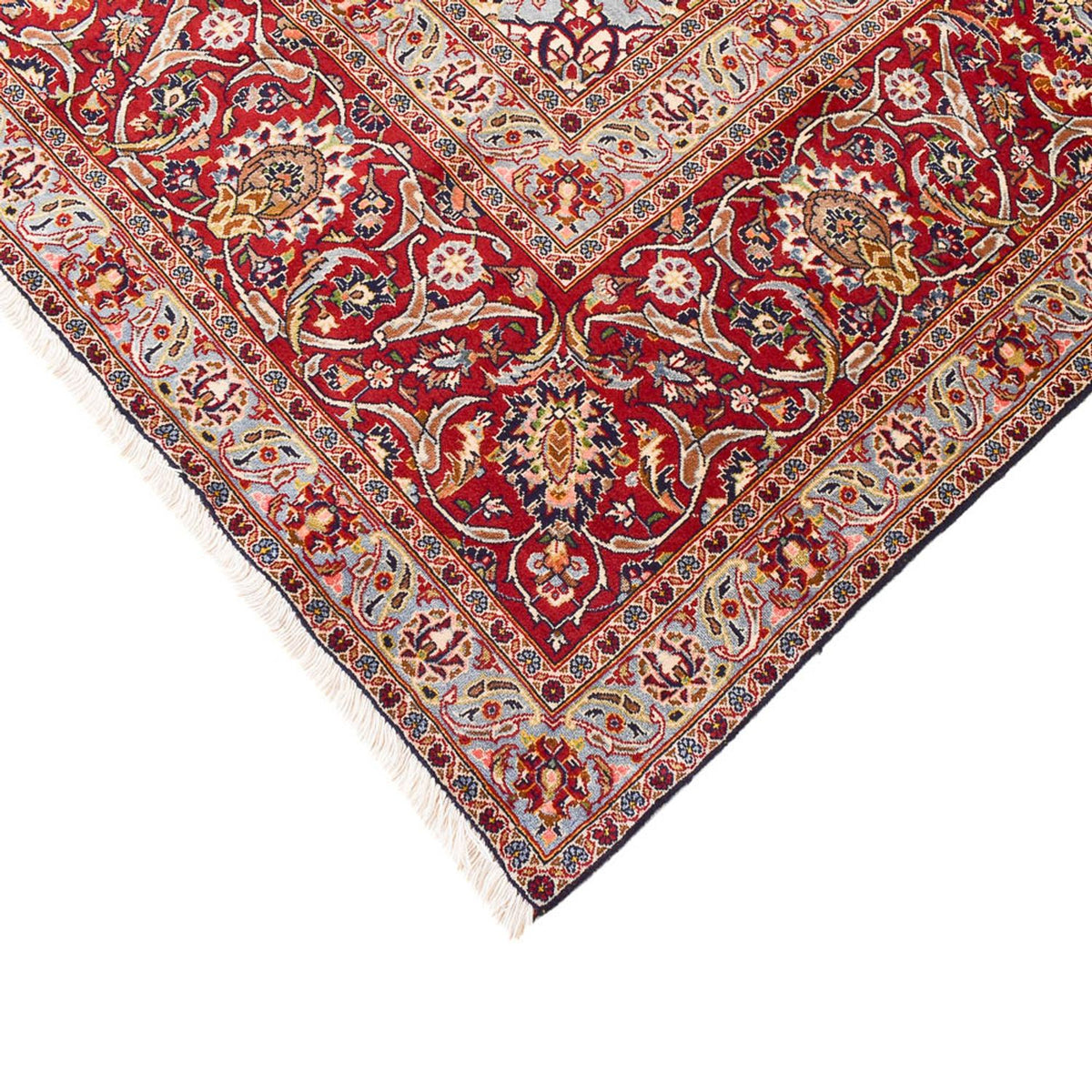 Perser Rug - Keshan - 389 x 302 cm - dark blue