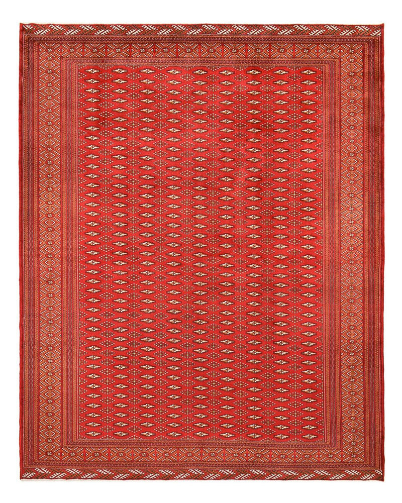 Turkaman Rug - 385 x 305 cm - red