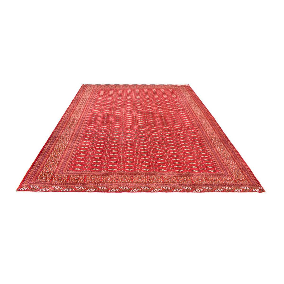 Turkaman Rug - 385 x 305 cm - red