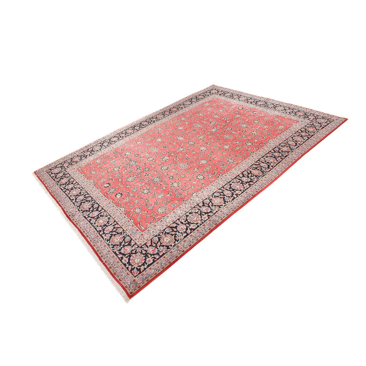 Perser Rug - Keshan - 415 x 297 cm - red