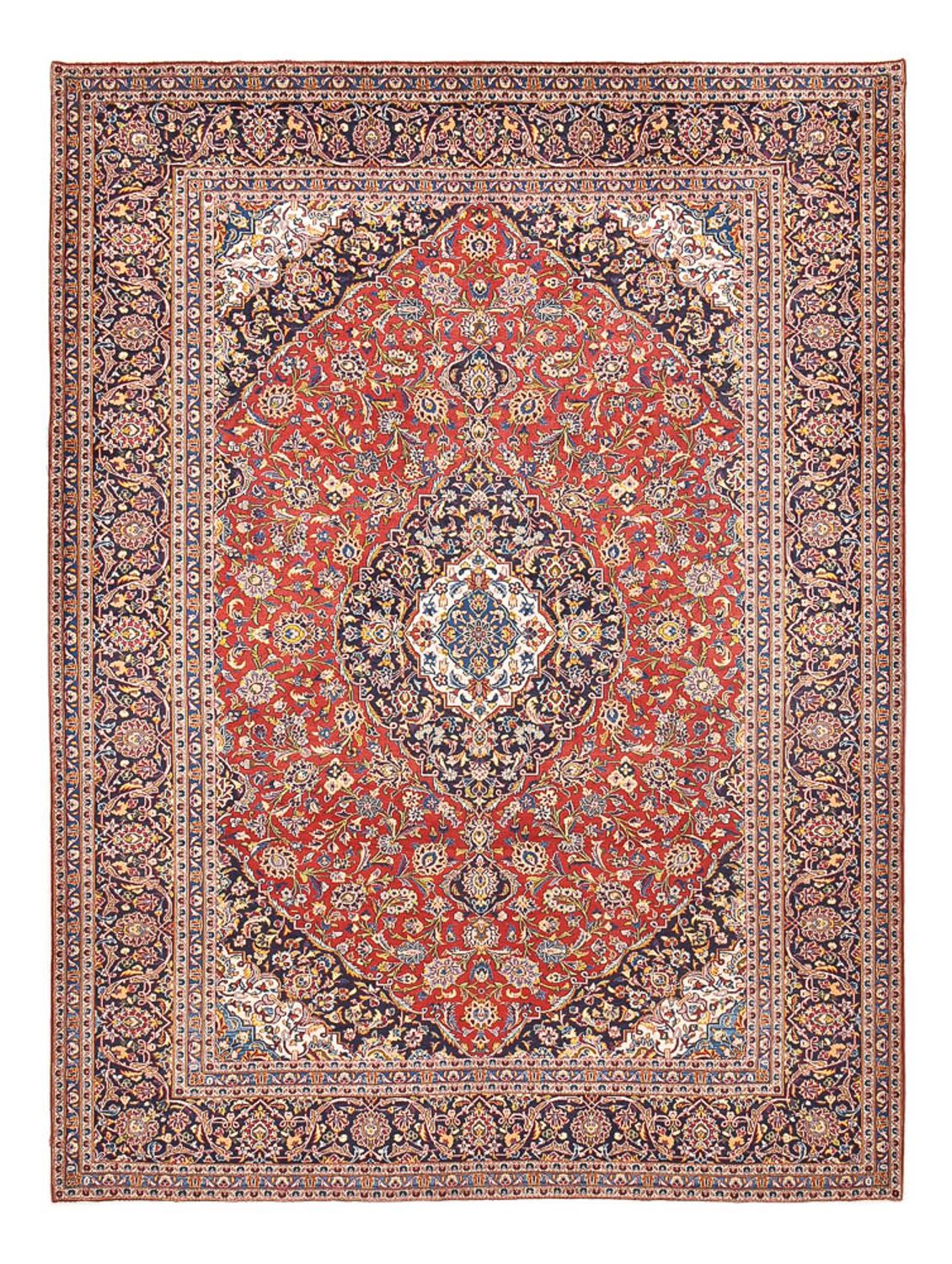 Perser Rug - Keshan - 390 x 294 cm - red