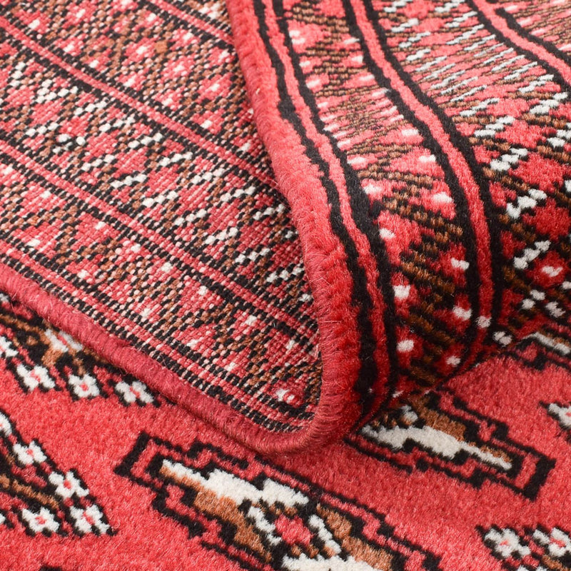 Turkaman Rug - 135 x 94 cm - red