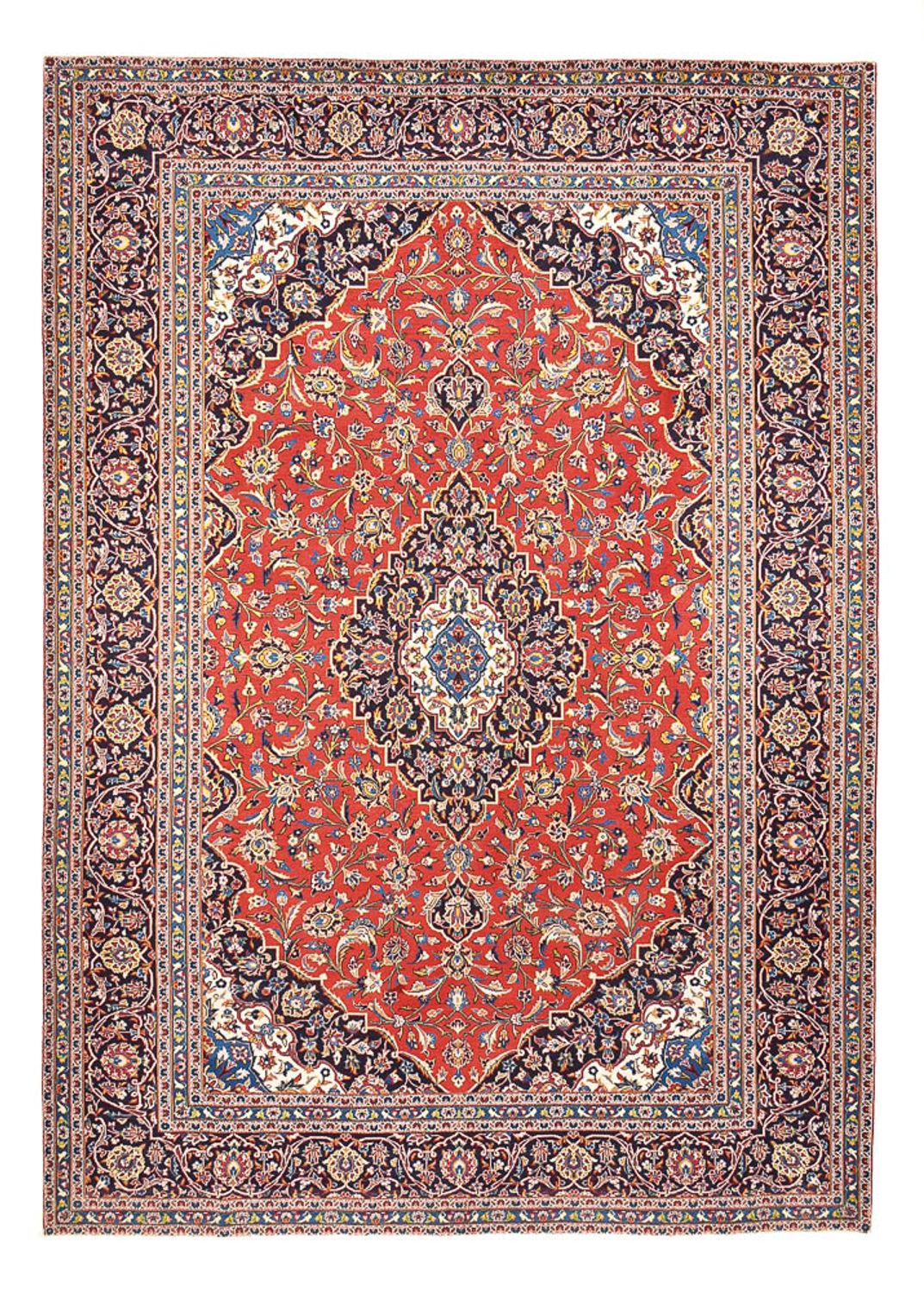 Perser Rug - Keshan - 401 x 294 cm - red