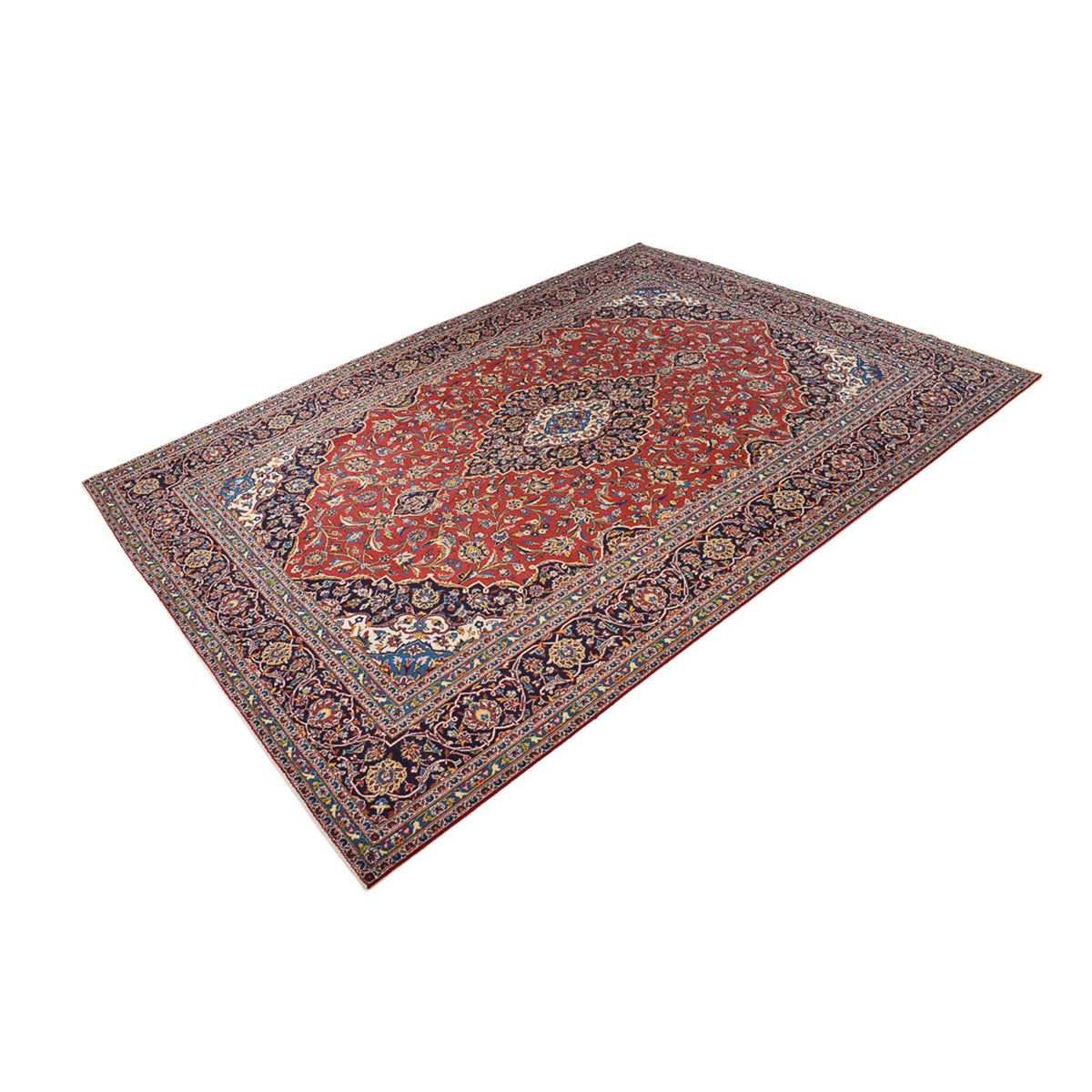 Perser Rug - Keshan - 401 x 294 cm - red