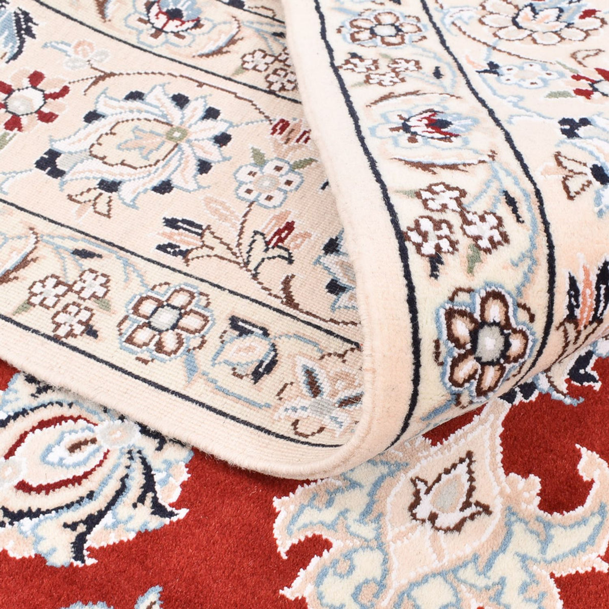 Perser Rug - Nain - Royal - 205 x 148 cm - red