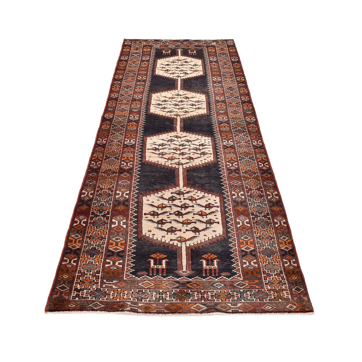 Runner Perser Rug - Nomadic - 309 x 104 cm - multicolored